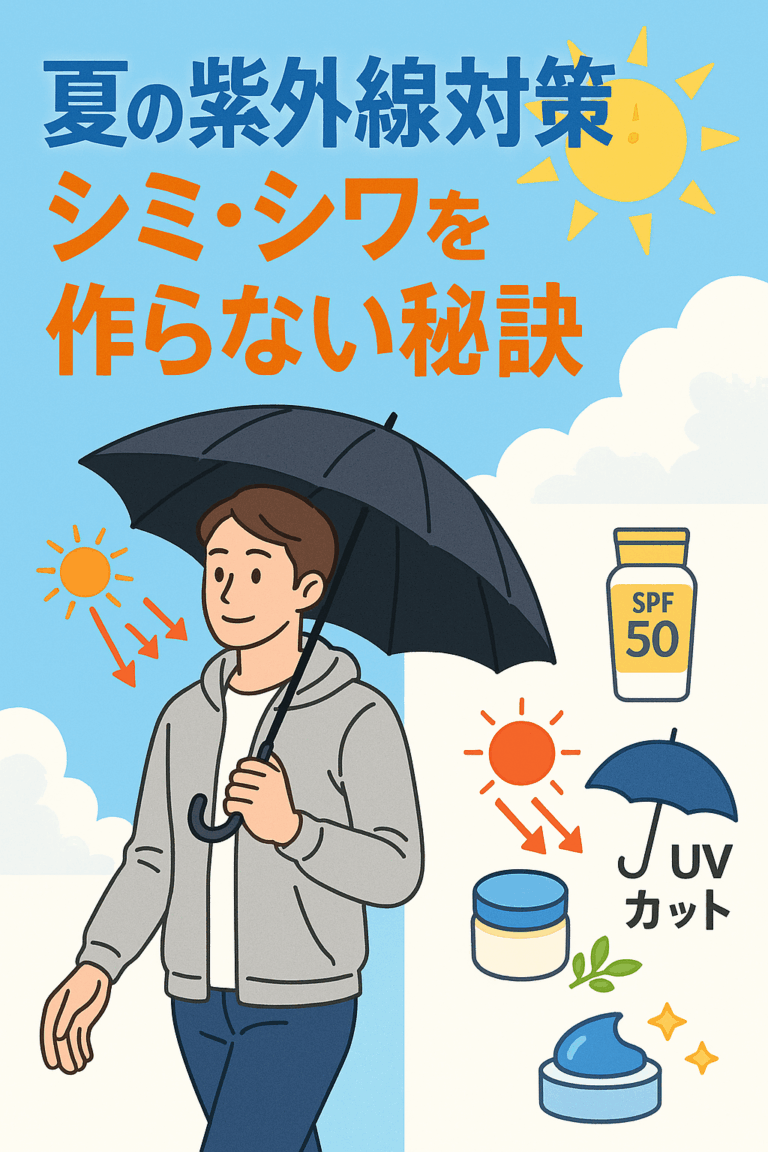 夏の紫外線対策！シミ・シワを作らない秘訣【徹底解説2025】
