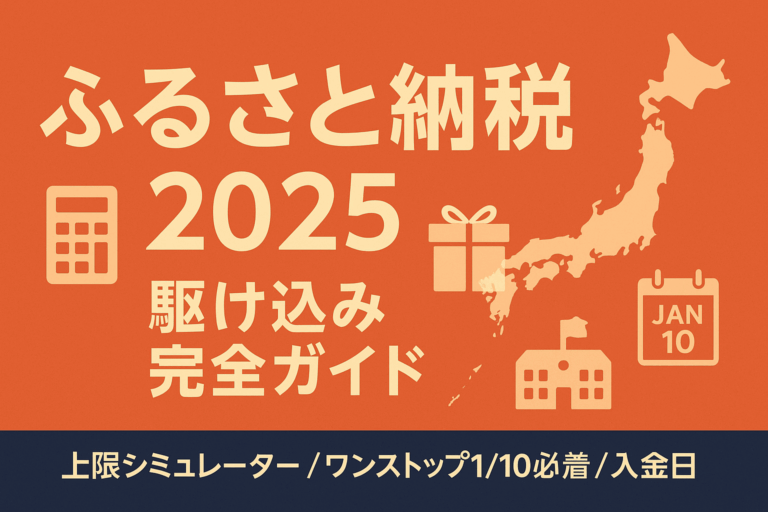 【保存版】ふるさと納税2025｜駆け込み完全ガイド