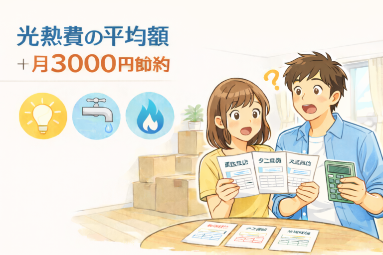 一人暮らしの光熱費は月いくら？平均額と月3,000円下げる節約術