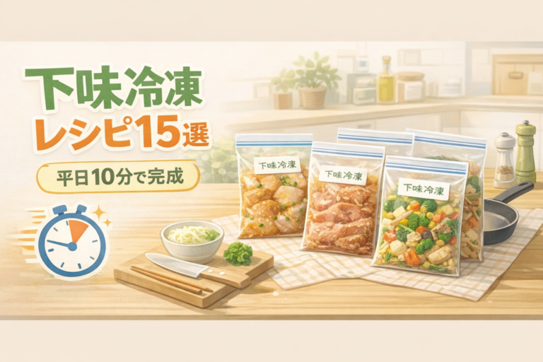 下味冷凍レシピ15選｜平日10分で完成する作り置きおかず