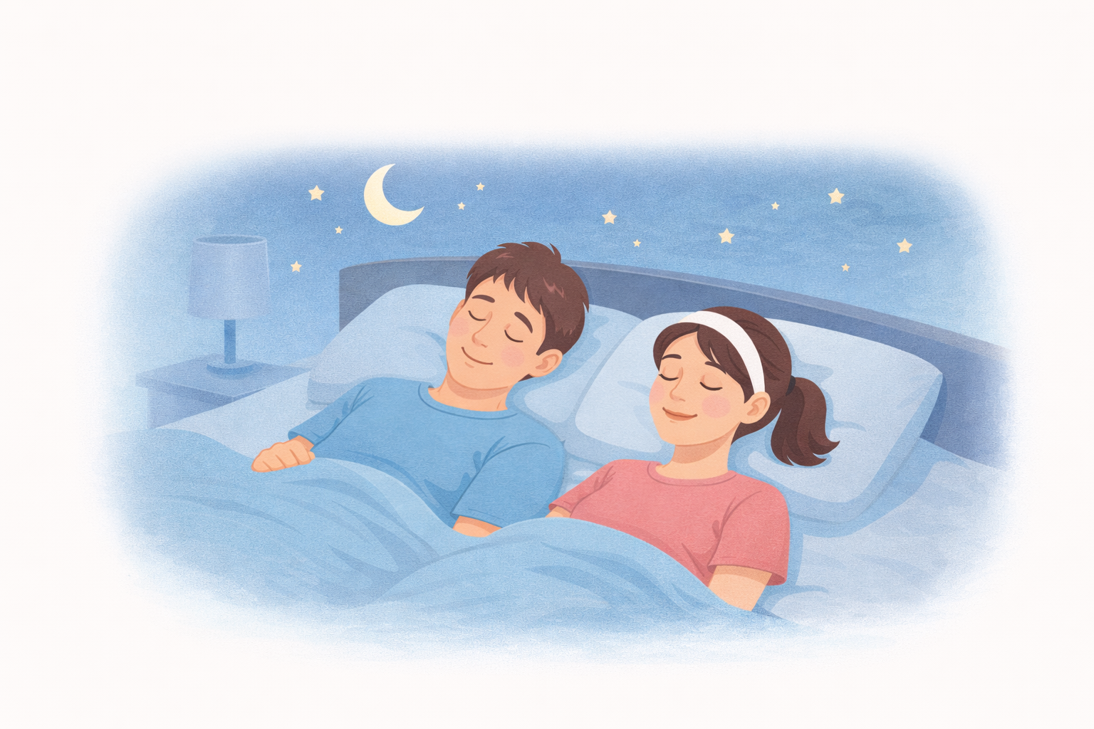 寝る前にストレッチをしてリラックスする40代